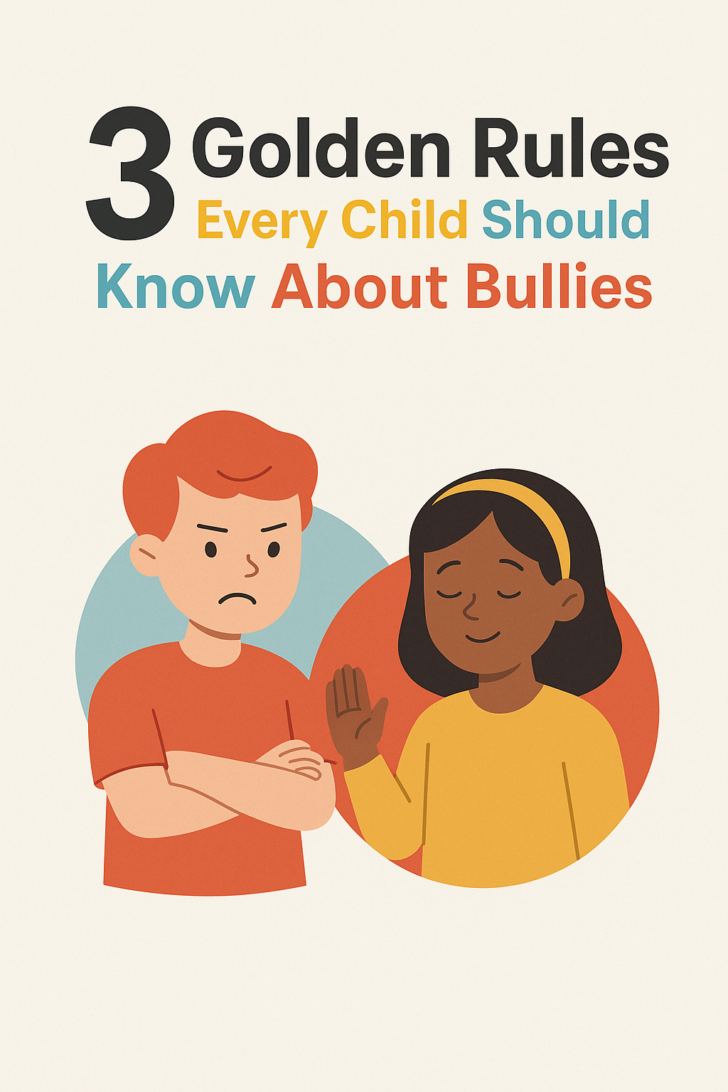 3 Golden Rules Every Child Should Know About Bullies