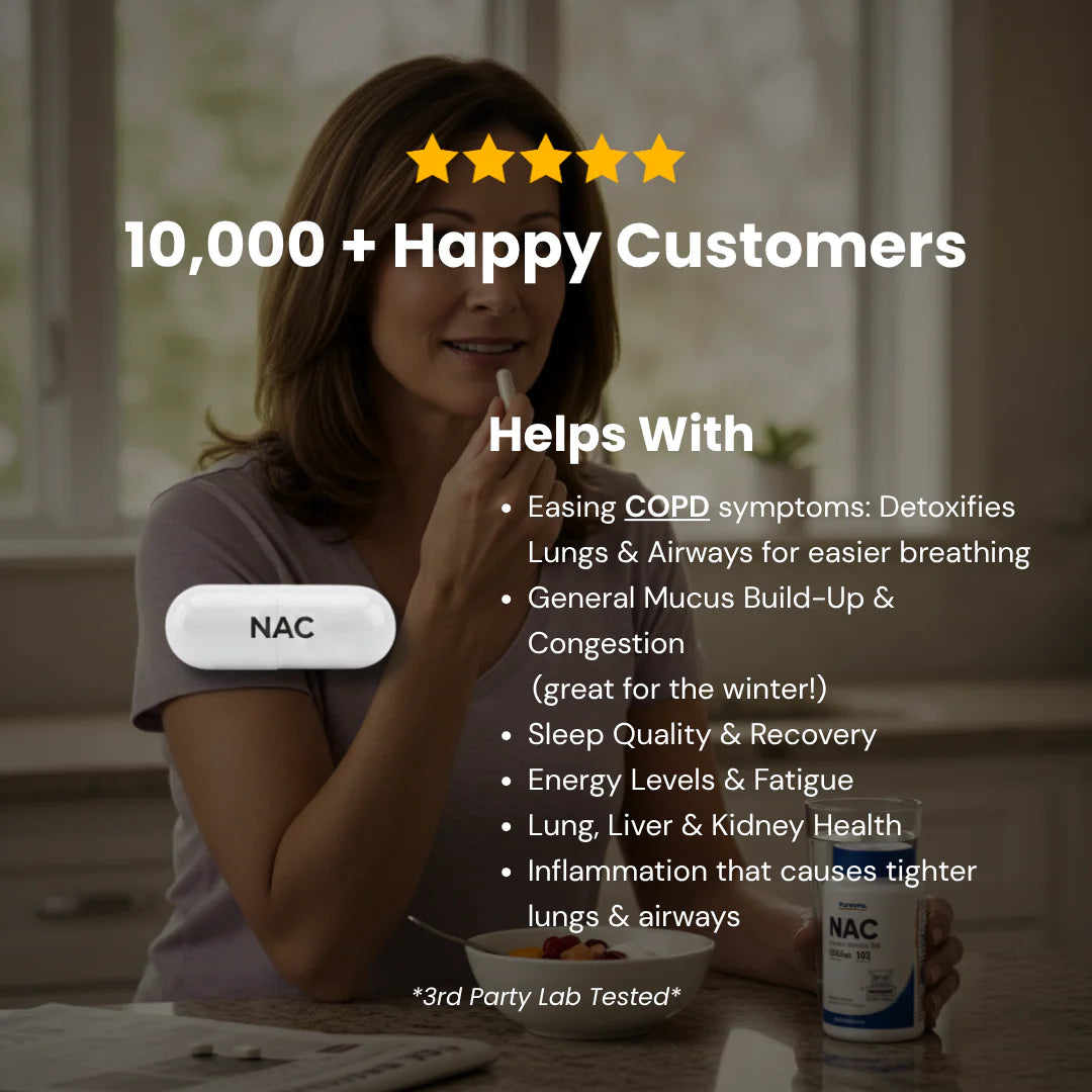 NAC Lung & Airway Detox Complex (30 capsules)